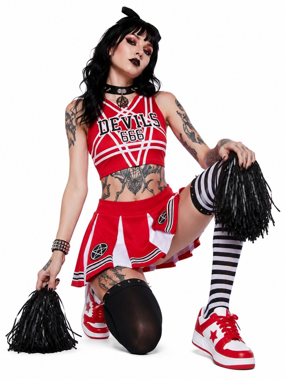 Trickz N Treatz Cheerleader Costume